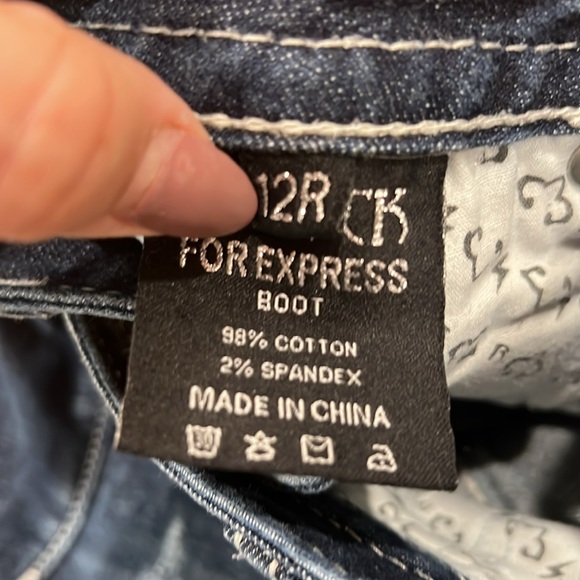 ReRock jeans forEXPRESS - Picture 3 of 6